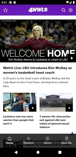 New Orleans News from WWL Screenshot 1