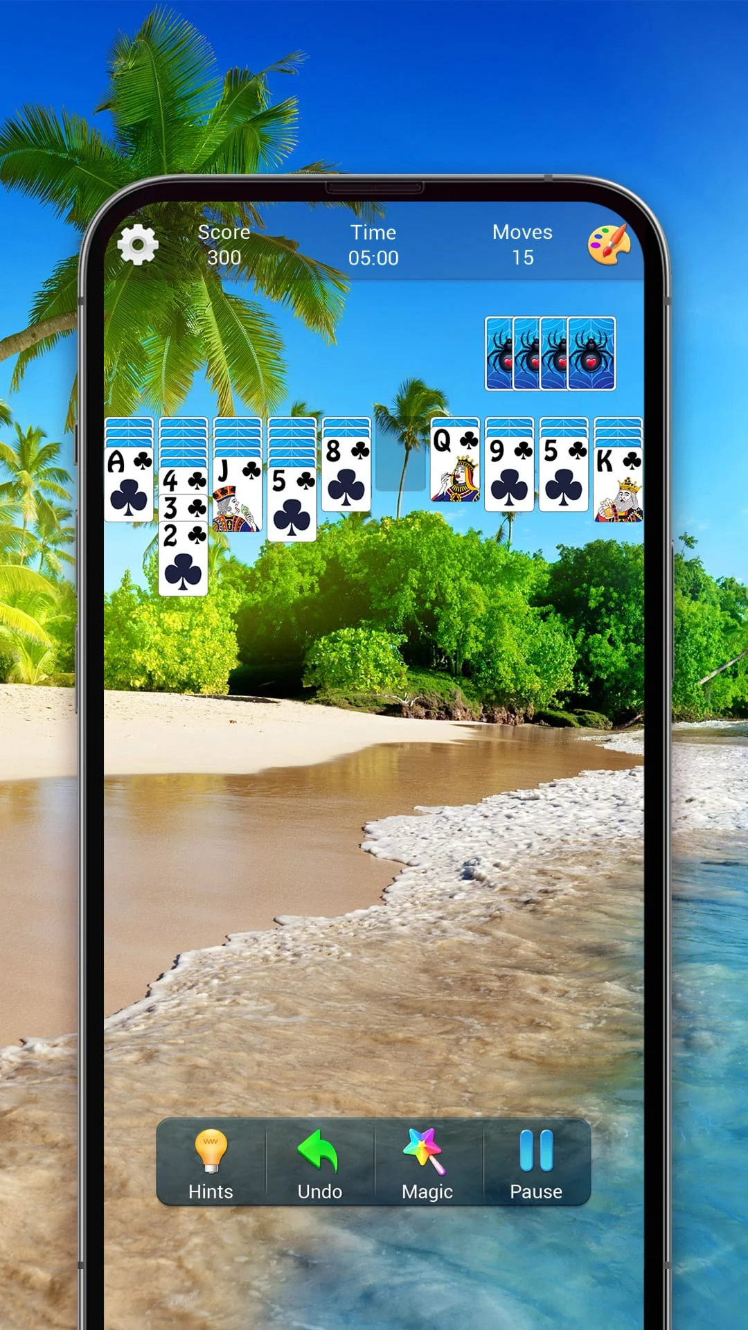 Spider Solitaire Screenshot 3