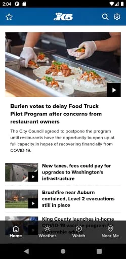KING 5 News for Seattle/Tacoma Screenshot 1