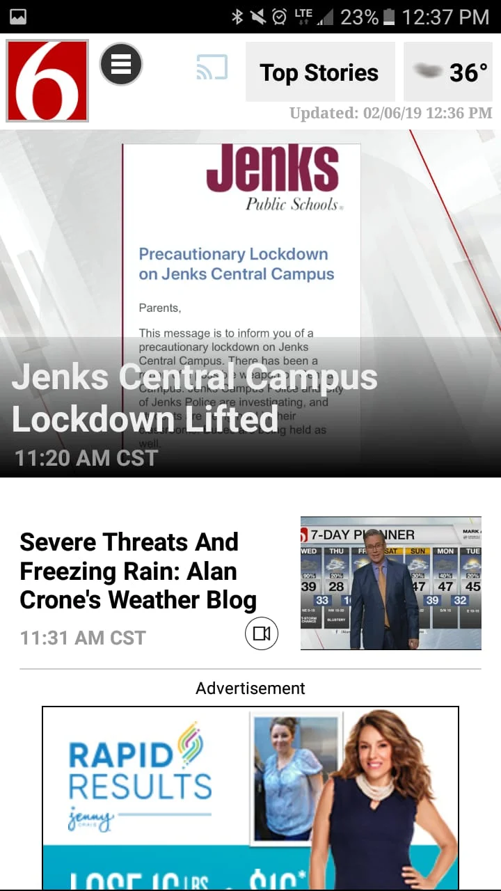 News On 6 Screenshot 2
