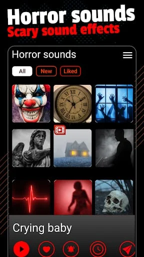 Horror Sounds Effects Screenshot 1