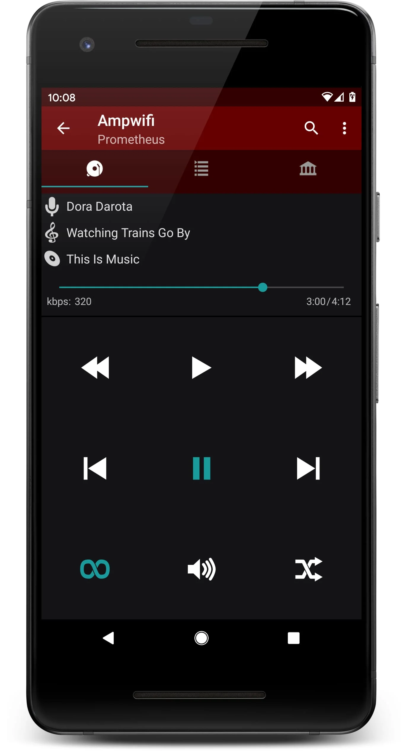 Ampwifi Winamp Remote Screenshot 2
