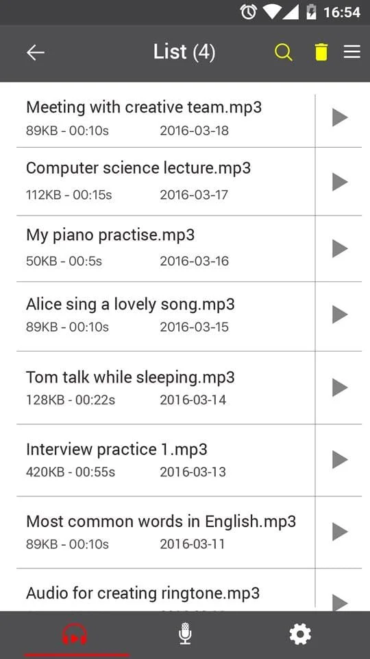 Voice Recorder Screenshot 3