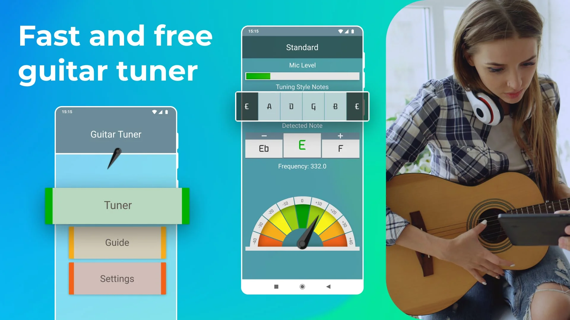 Guitar Tuner Screenshot 1