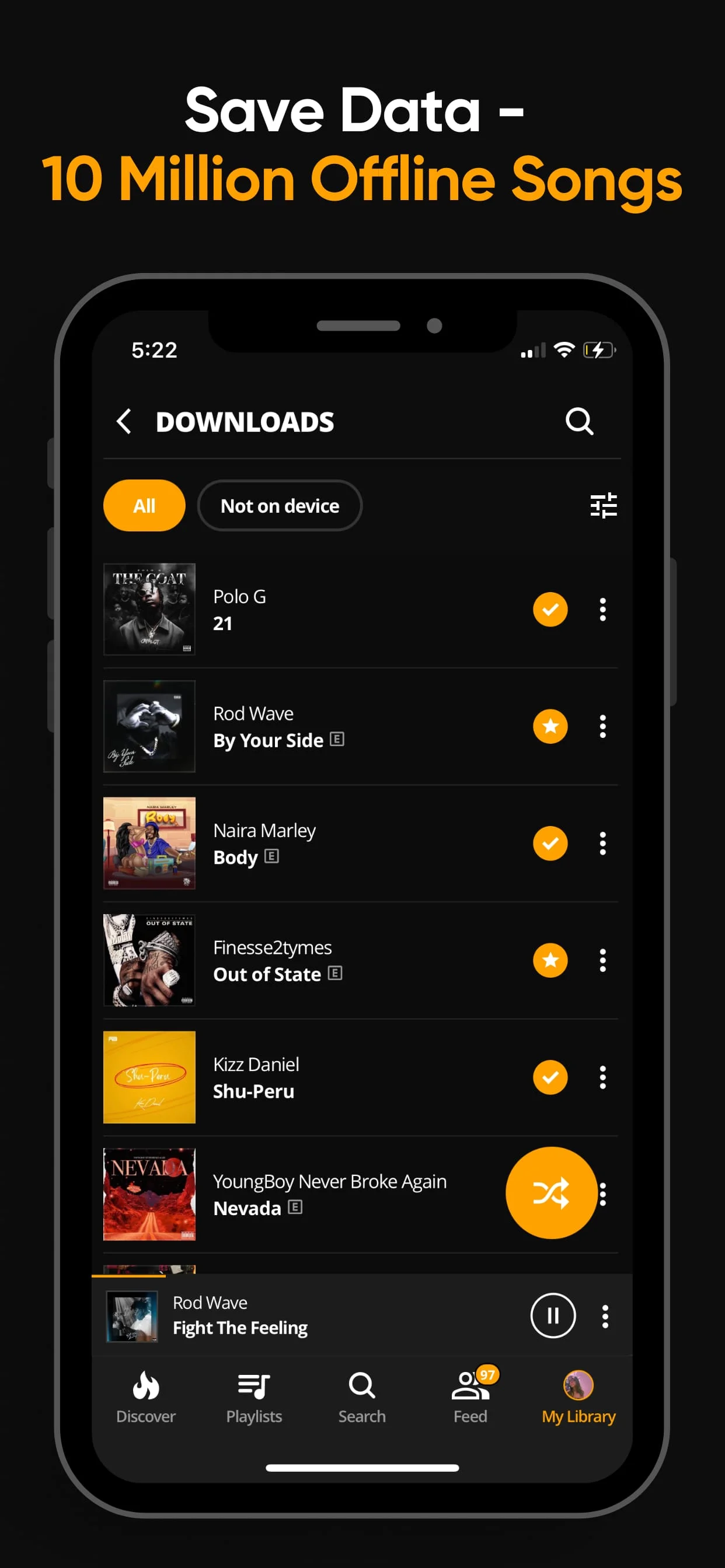 Audiomack: Music Downloader Screenshot 2