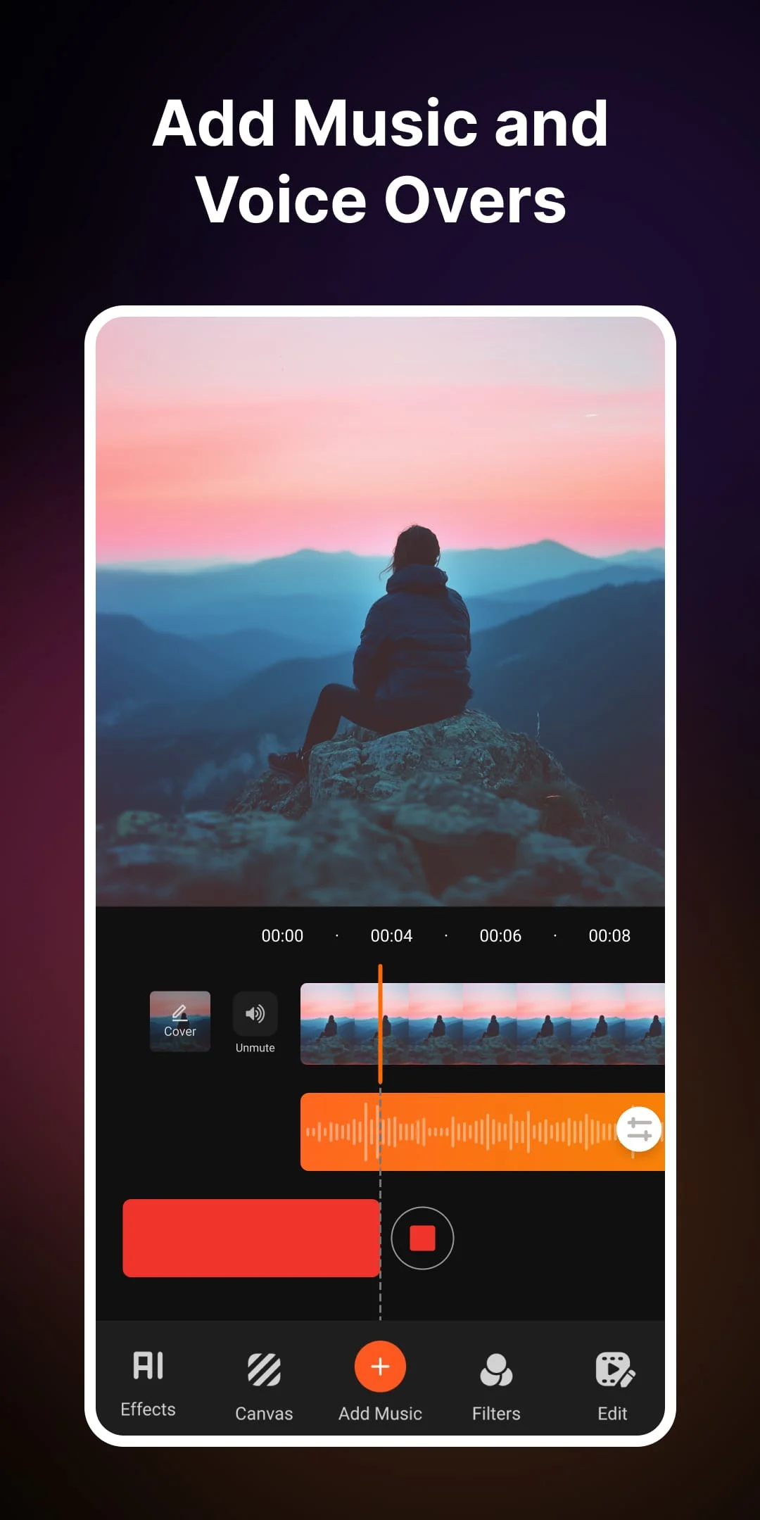 Add Music To Video & AI Editor Screenshot 2
