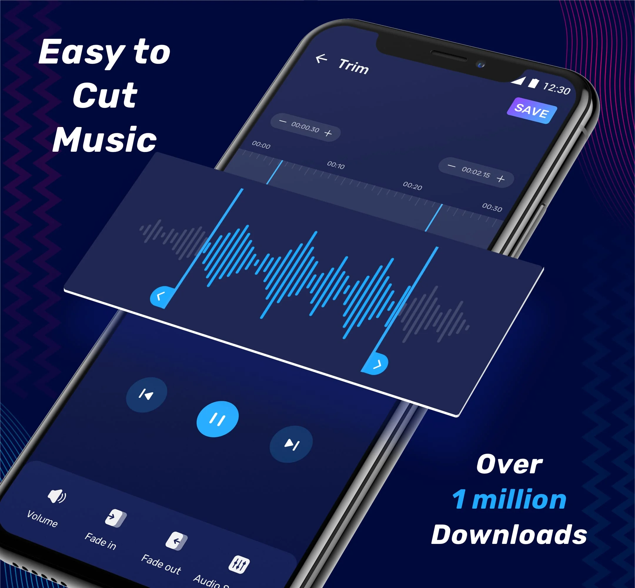 Audio Editor & Music Editor Screenshot 1