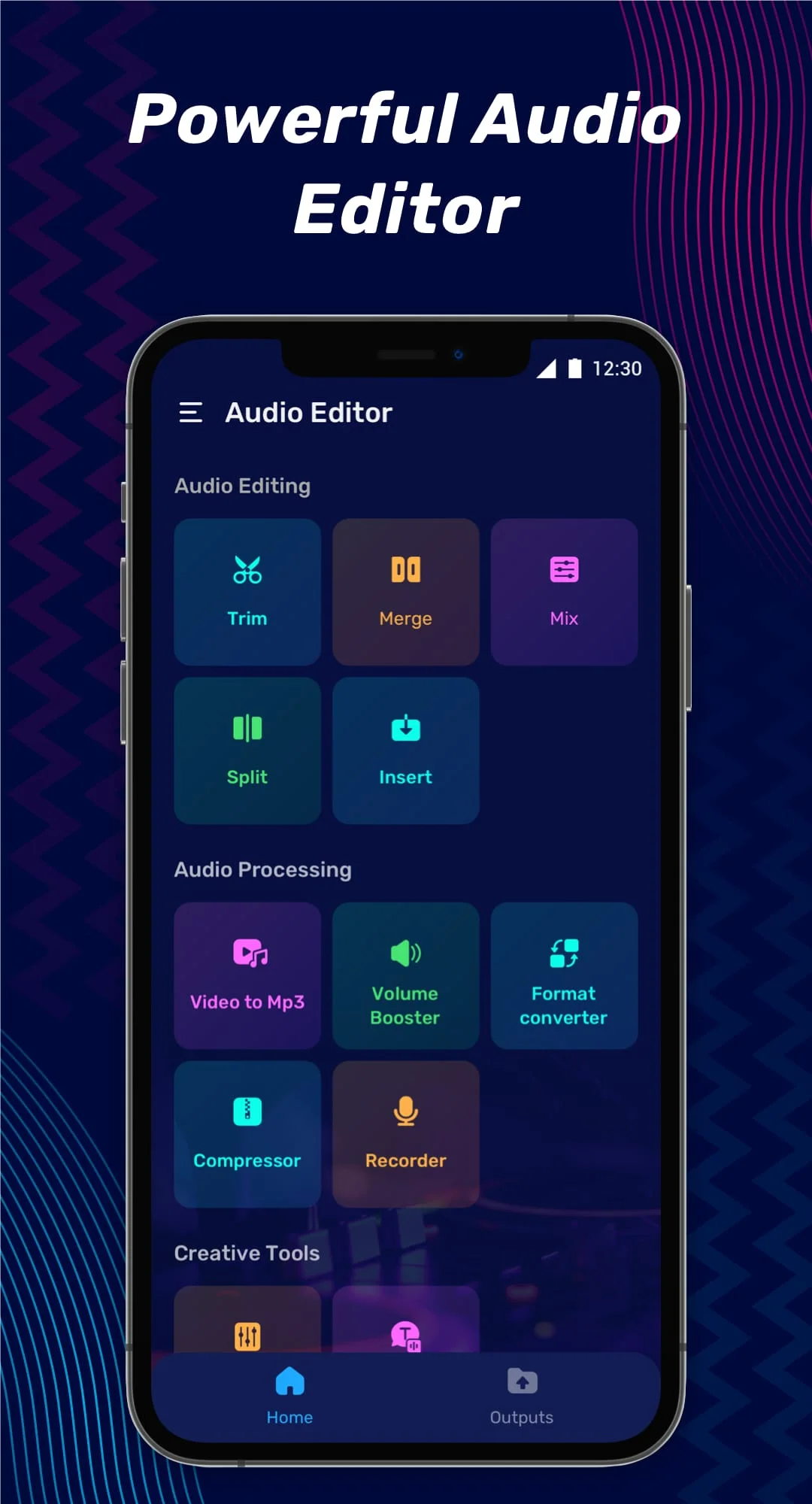 Audio Editor & Music Editor Screenshot 2