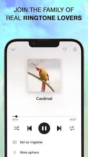 Bird Calls, Sounds & Ringtones Screenshot 3