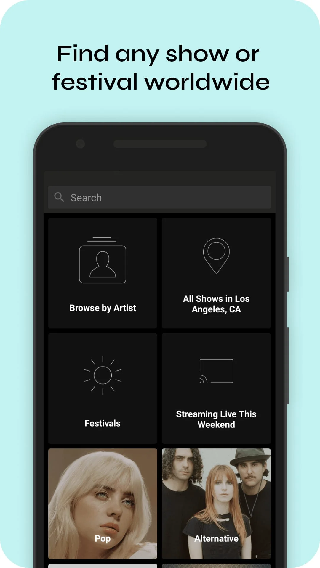 Bandsintown Concerts Screenshot 4