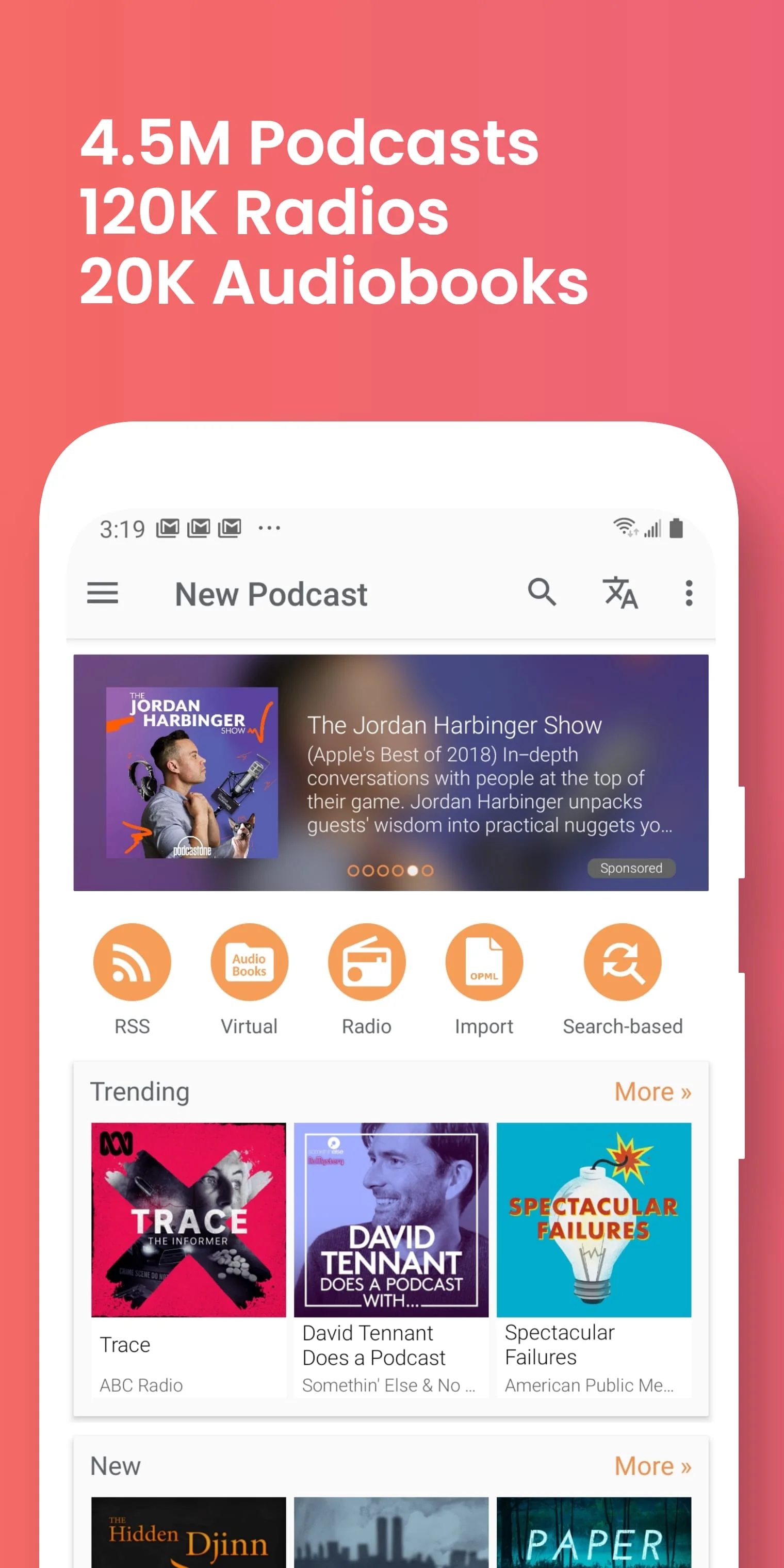 Podcast Addict: Podcast player Screenshot 1