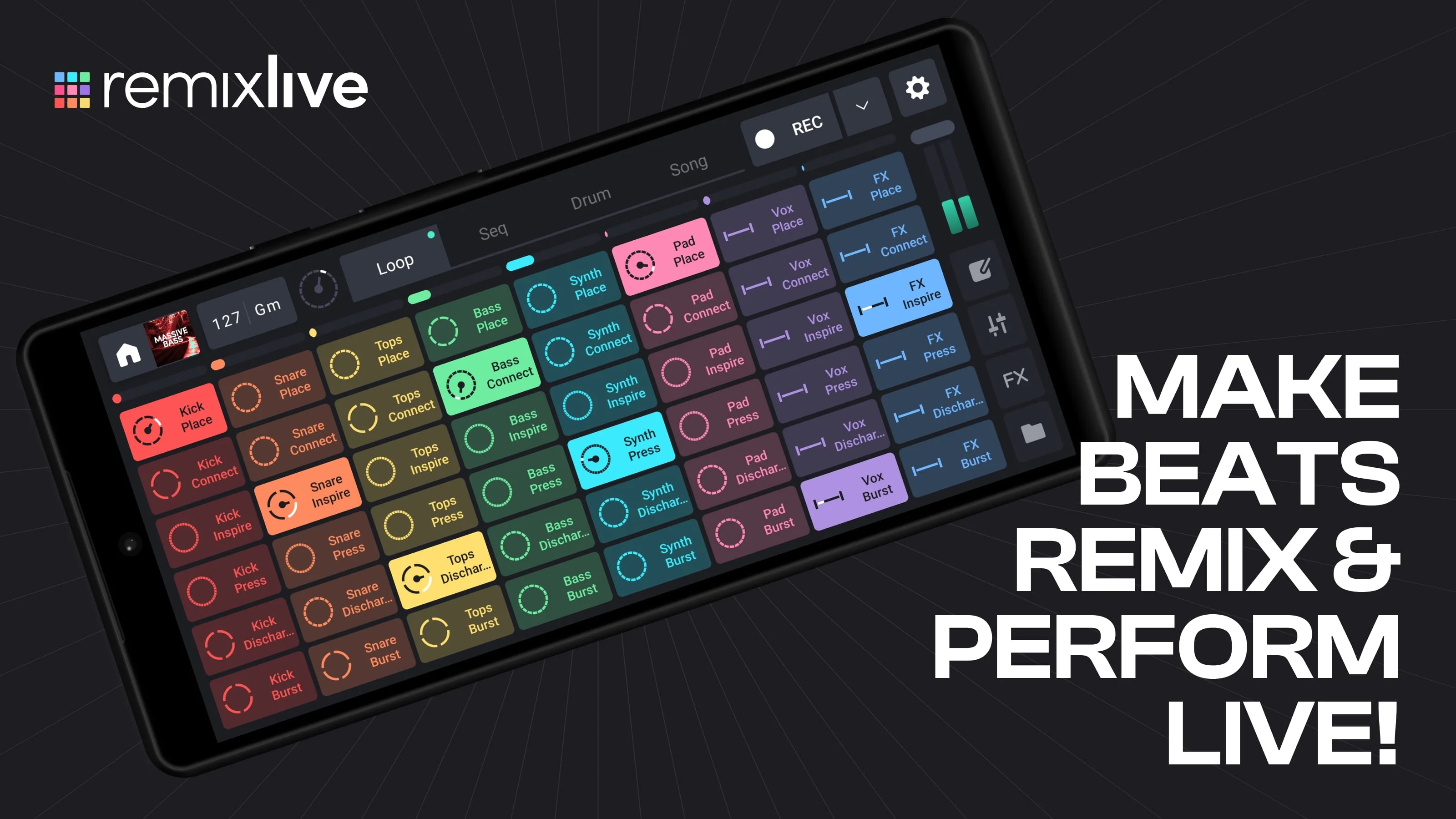 Remixlive - Make Music & Beats Screenshot 1