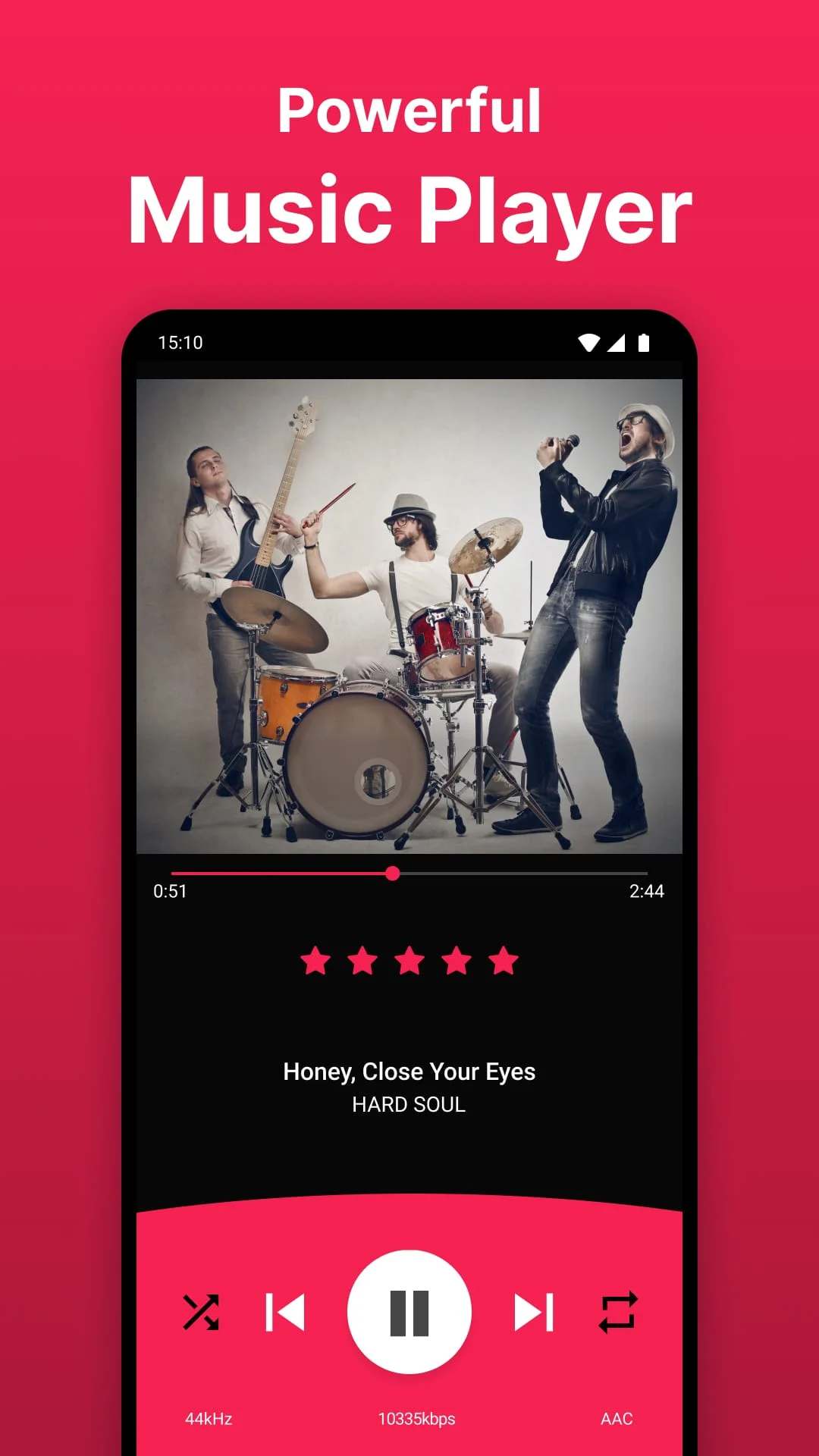 Rocket Music Player Screenshot 1