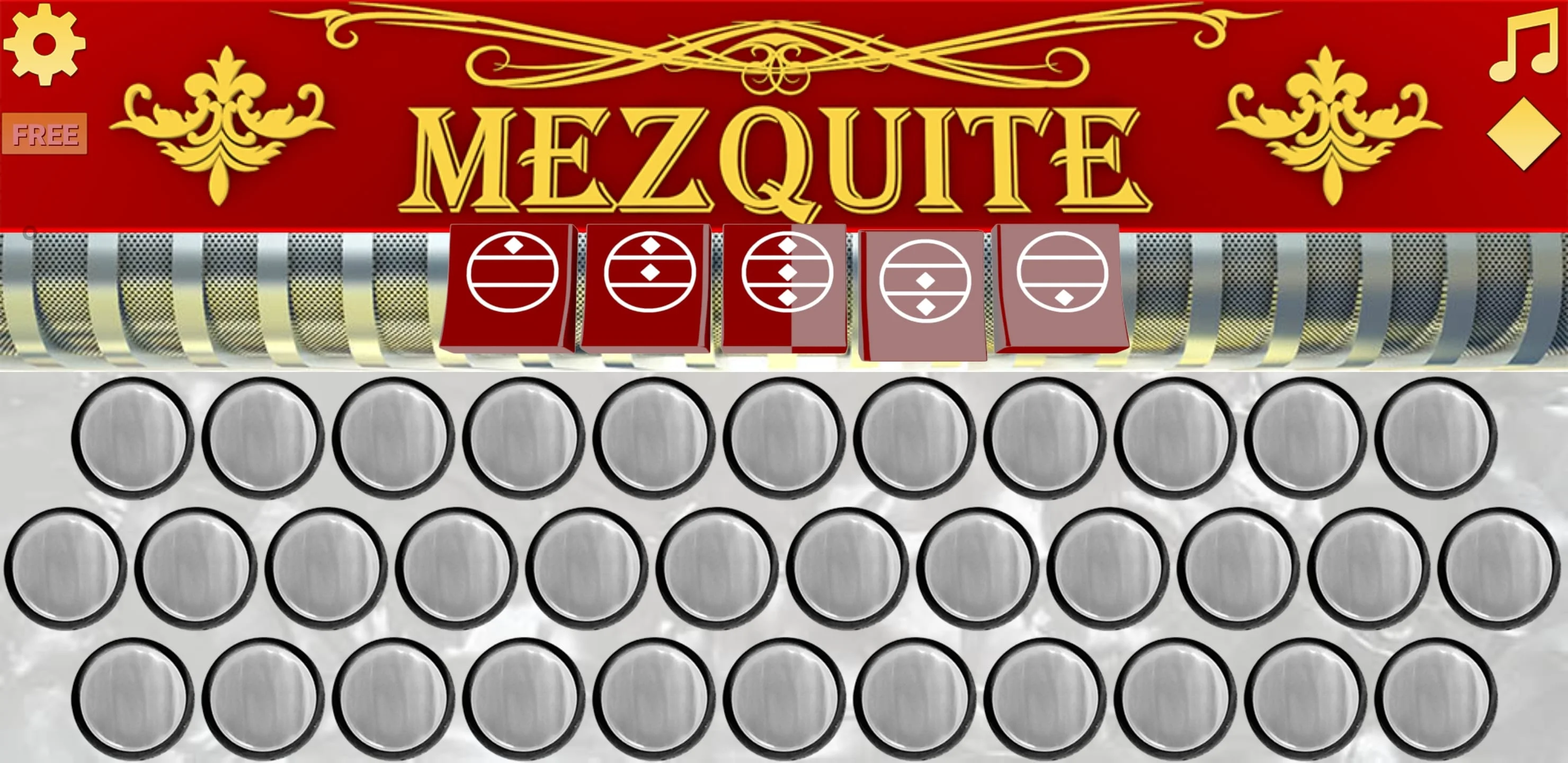 Mezquite Diatonic Accordion Screenshot 1