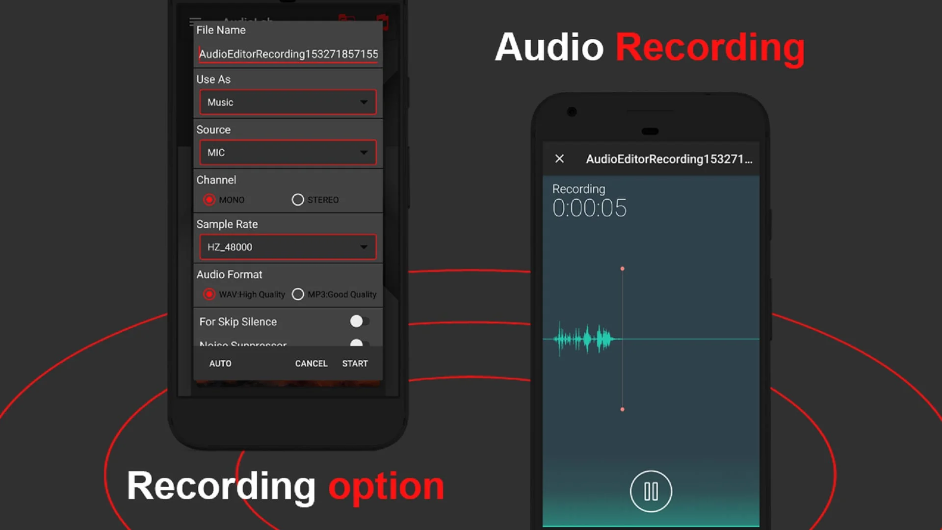 AudioLab Audio Editor Recorder Screenshot 4