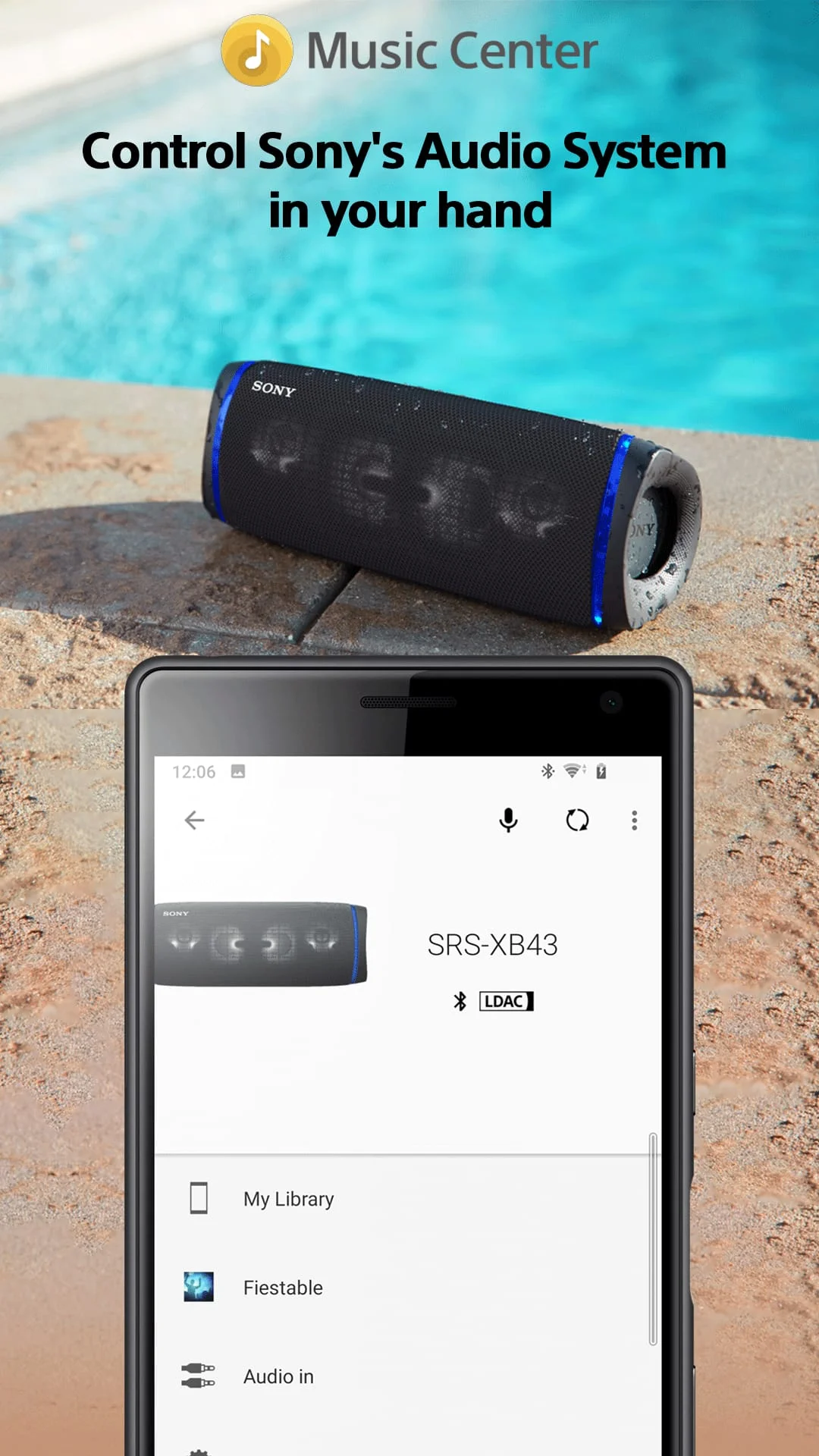Sony | Music Center Screenshot 1