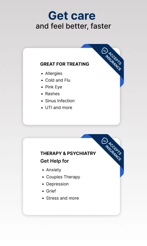 LiveHealth Online Mobile Screenshot 4