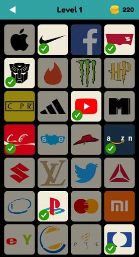 Logo Test: World Brands Quiz Screenshot 1