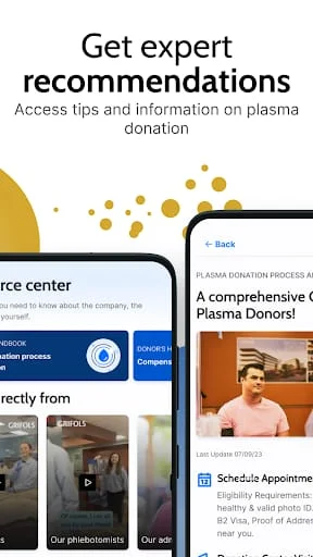 Grifols Plasma Donor Hub Screenshot 4