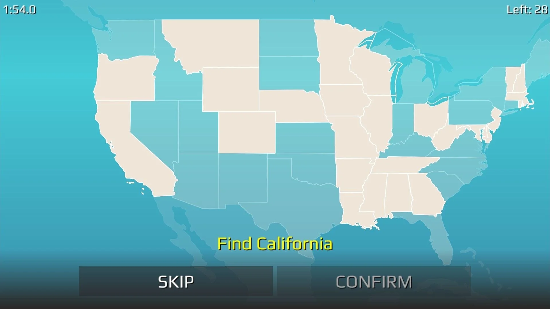 USA Quiz Screenshot 3