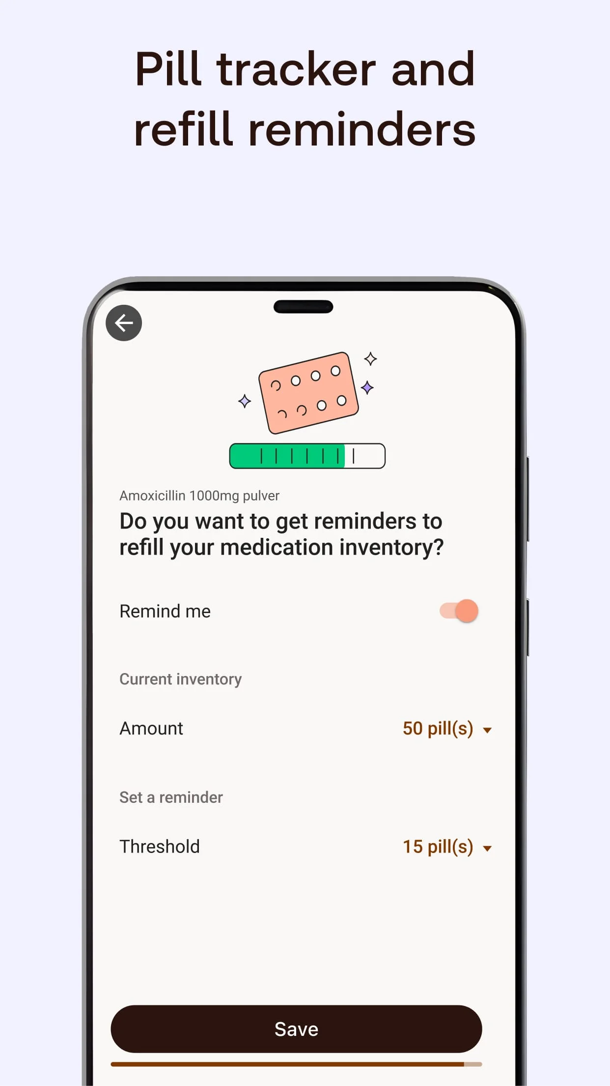 MyTherapy Pill Reminder Screenshot 2