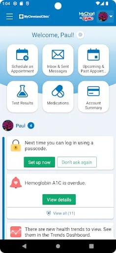 MyClevelandClinic® Screenshot 3
