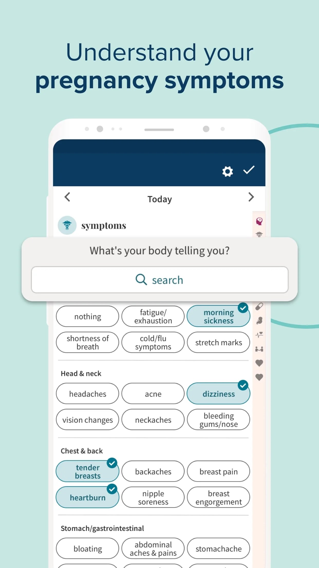 Ovia Pregnancy & Baby Tracker Screenshot 4
