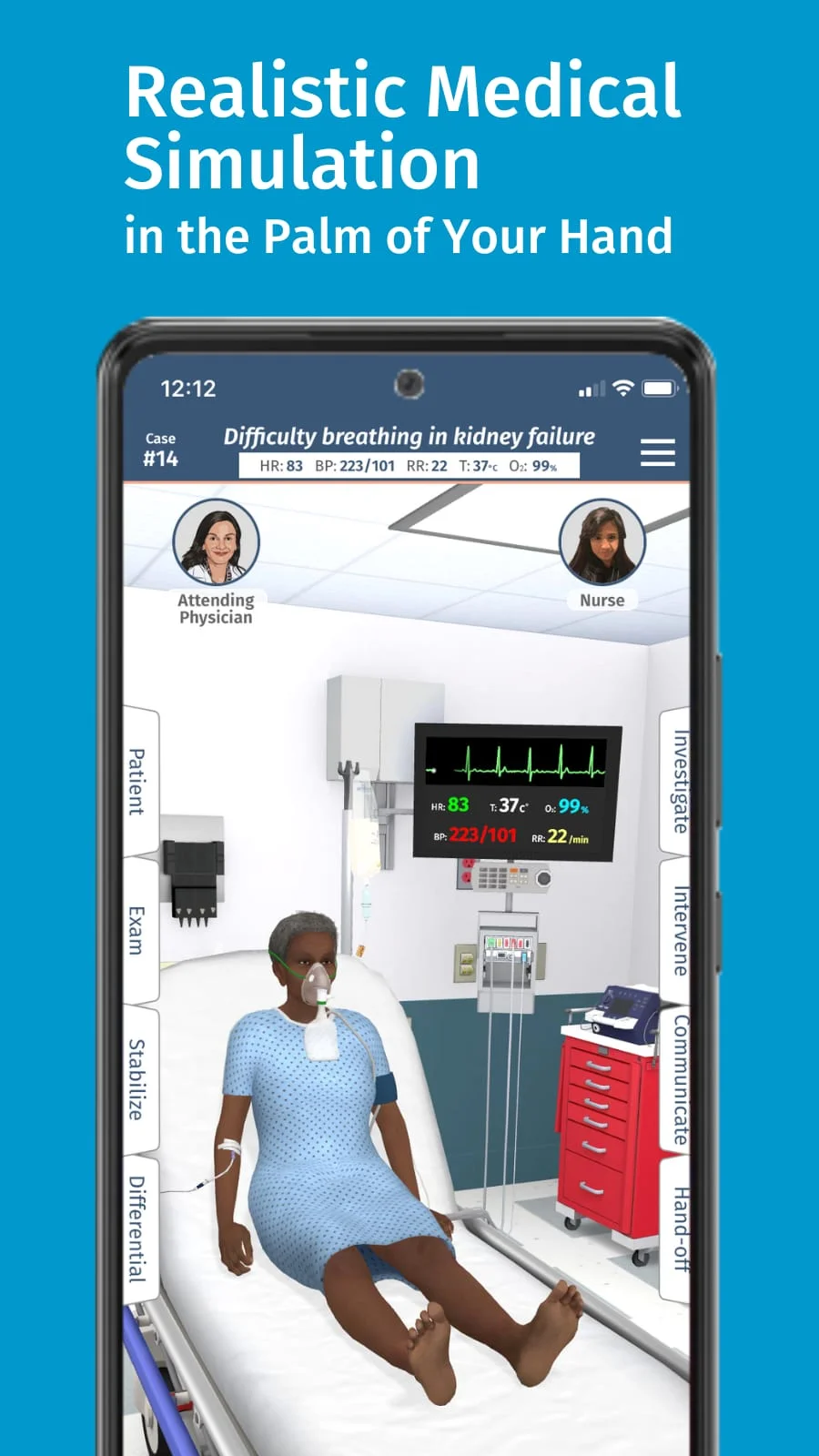 Full Code Medical Simulation Screenshot 1