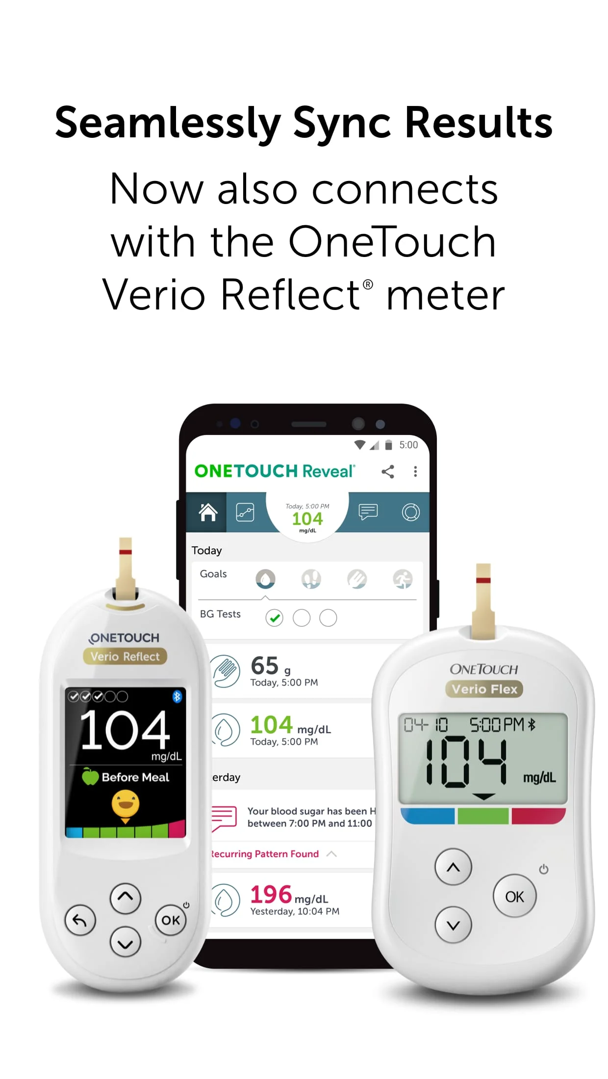 ​OneTouch Reveal® app Screenshot 1