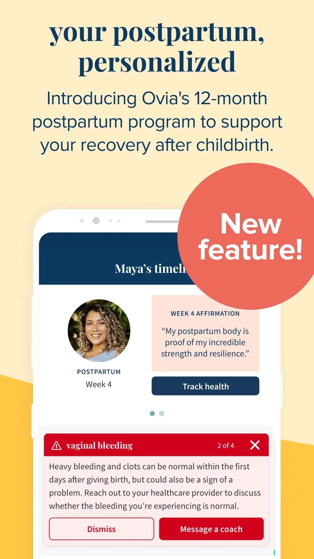 Ovia: Fertility, Cycle, Health Screenshot 2