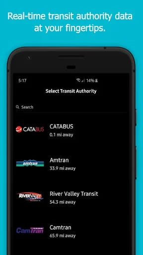 myStop® Mobile Screenshot 1