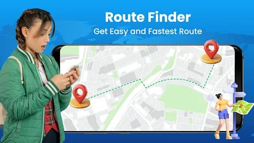 Live Earth Map & Speedometer Screenshot 4