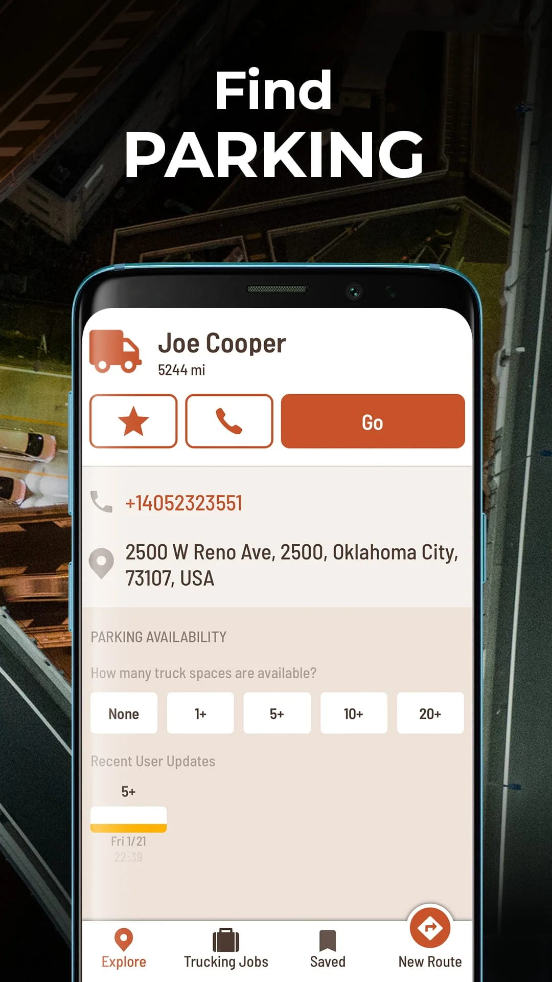 Hammer: Truck GPS & Maps Screenshot 3