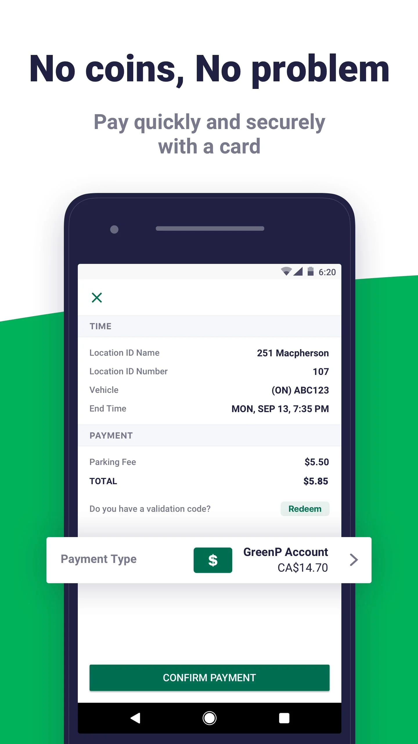 Green P Screenshot 2