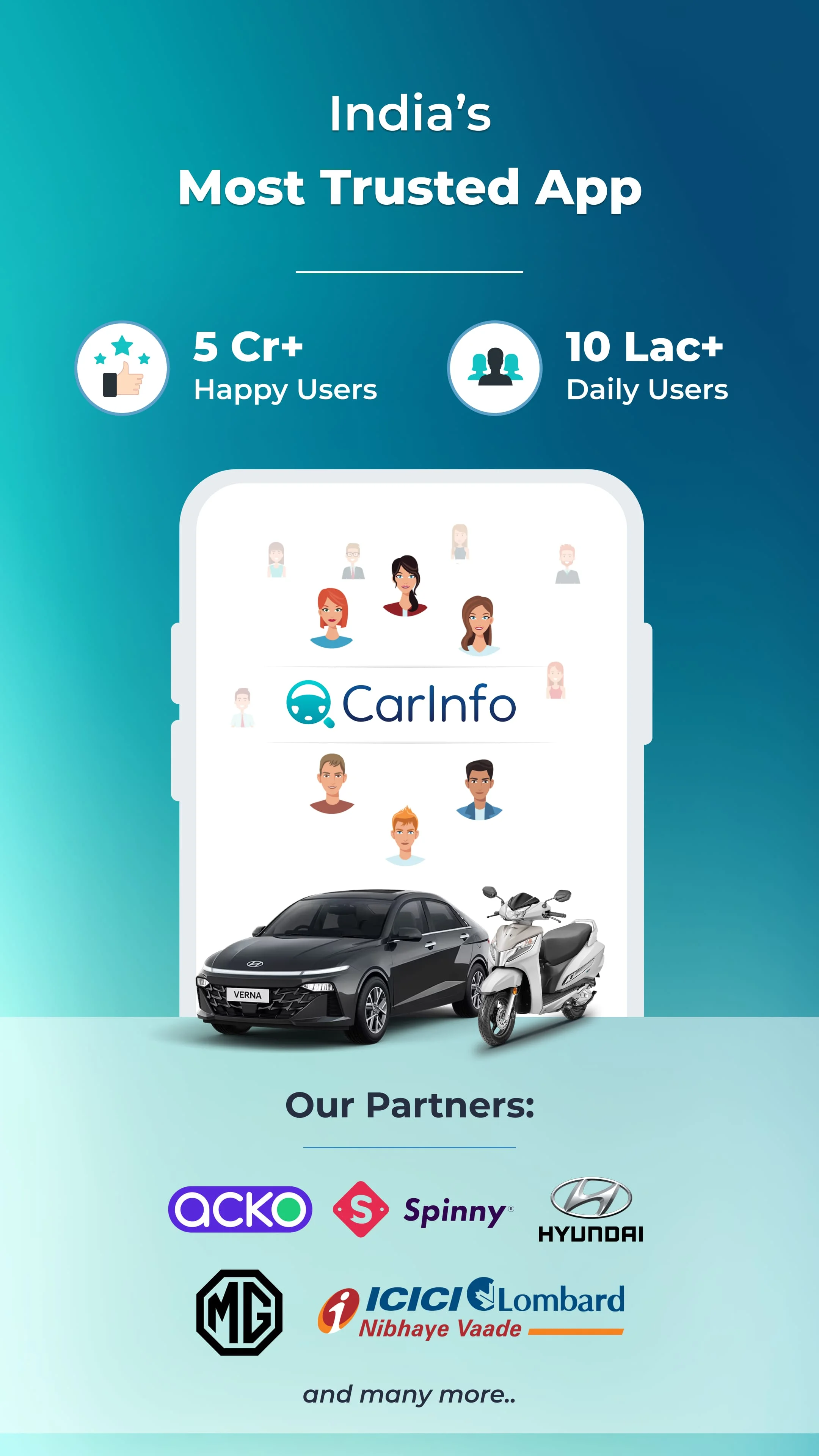CarInfo - RTO Vehicle Info App Screenshot 1