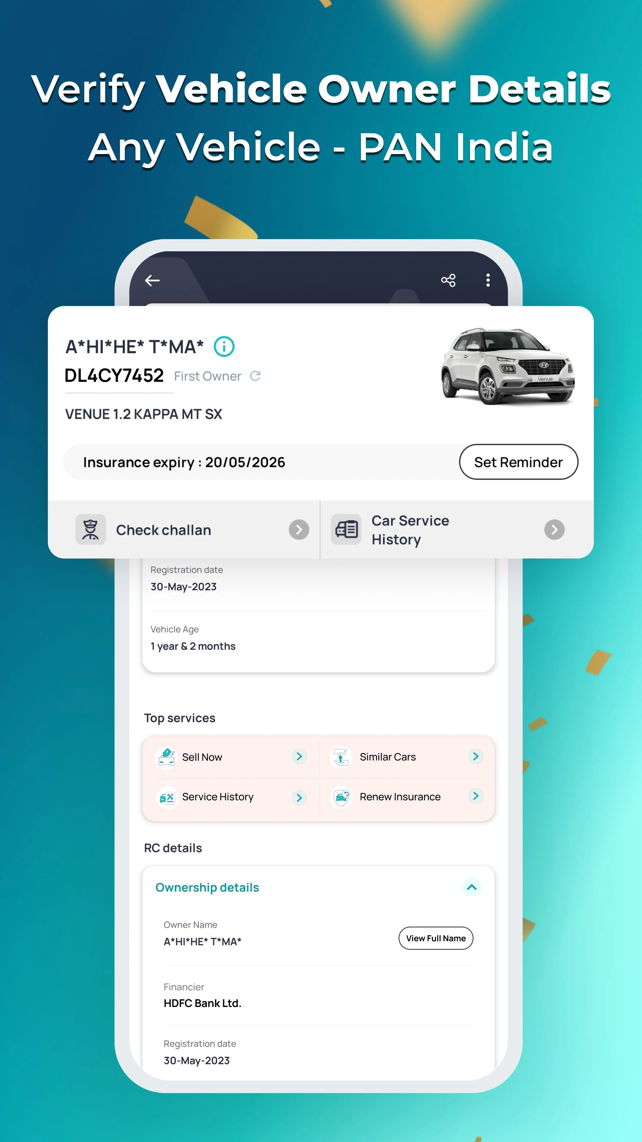 CarInfo - RTO Vehicle Info App Screenshot 3