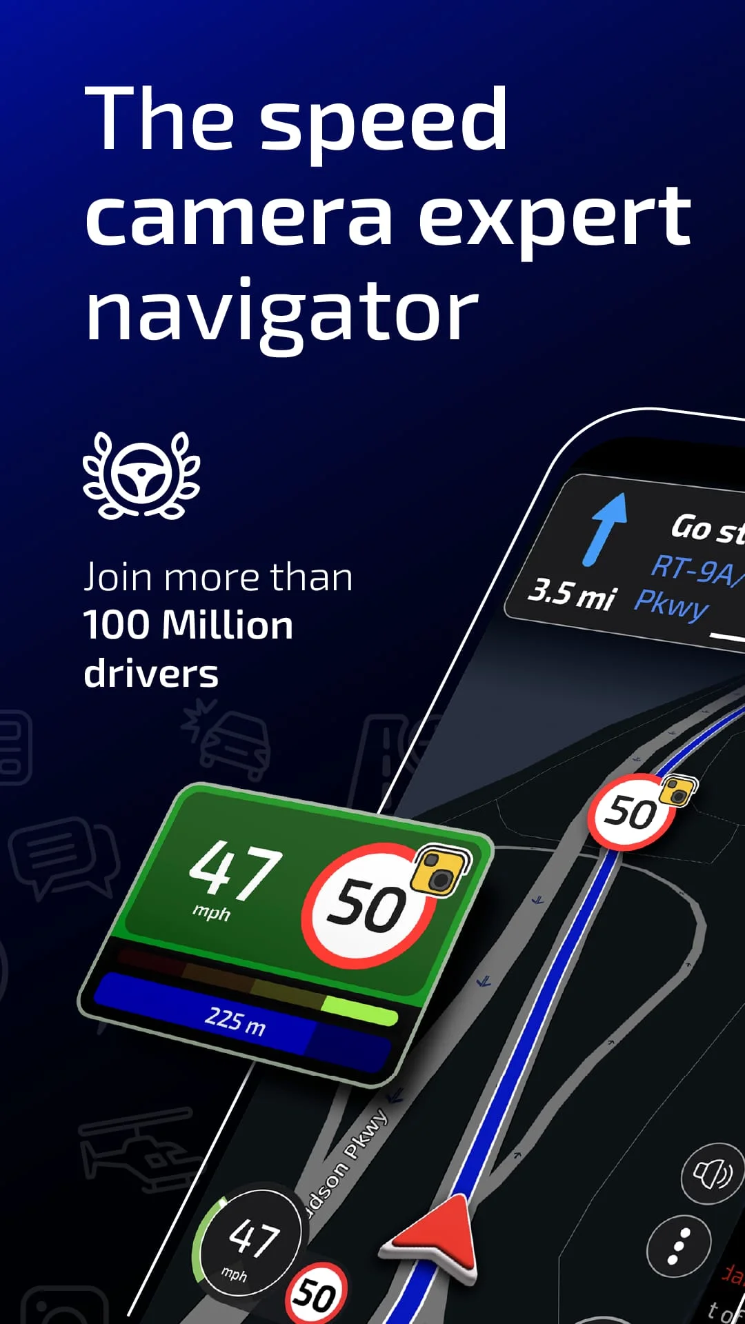 Radarbot Speed Camera Detector Screenshot 1