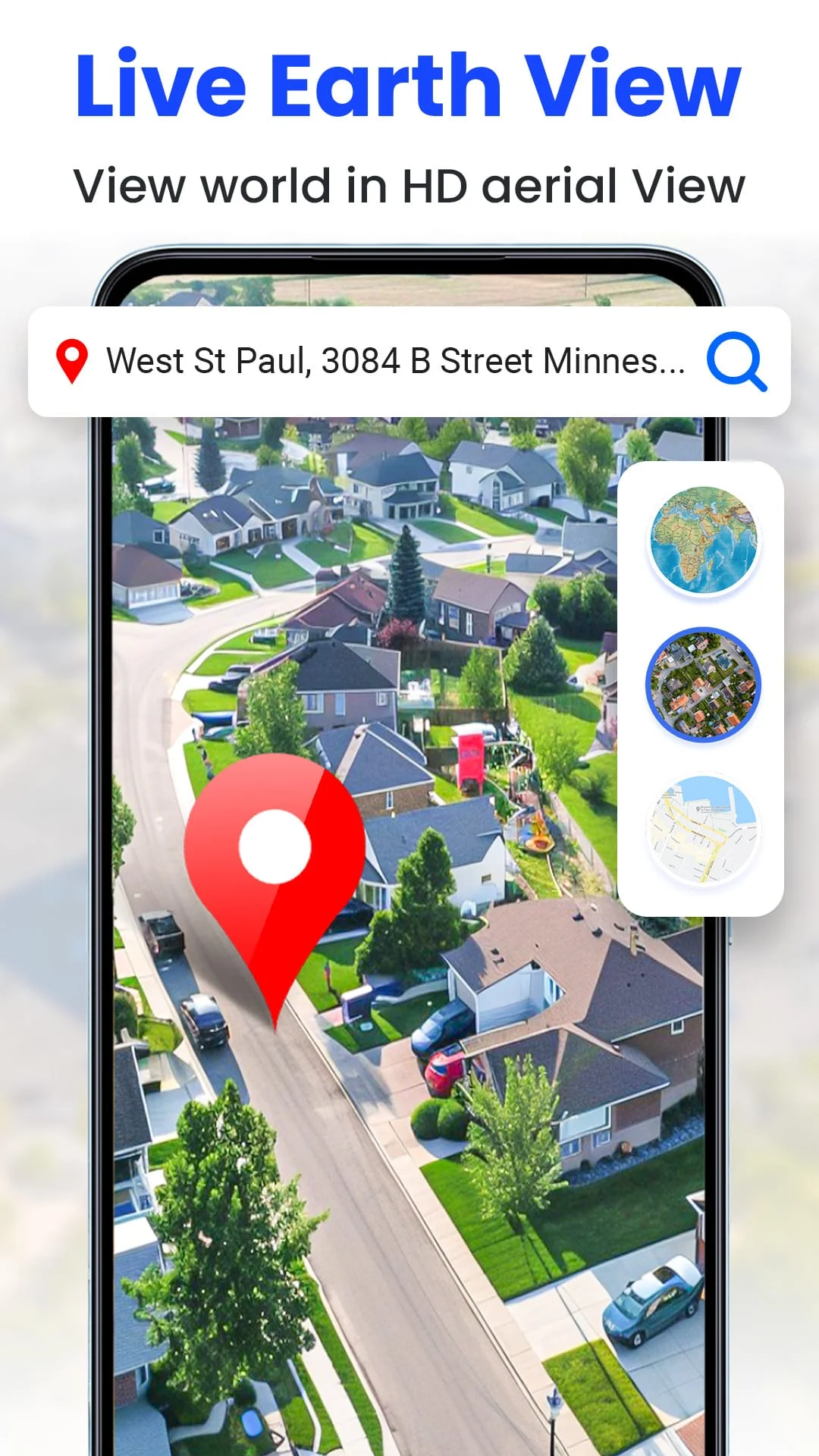 Live Satellite View, GPS Maps Screenshot 1