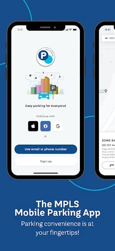 MPLS Parking Screenshot 1