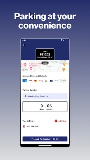 meterUP Parking Screenshot 2