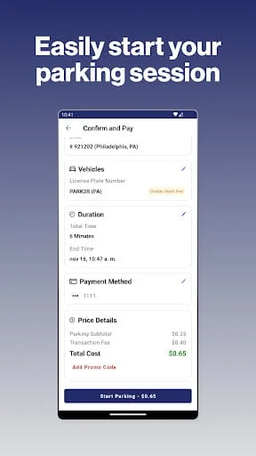 meterUP Parking Screenshot 3