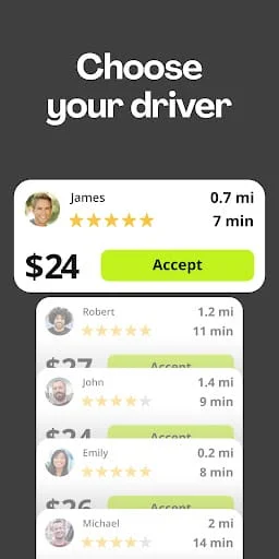 inDrive - Book a Safe Car Ride Screenshot 3