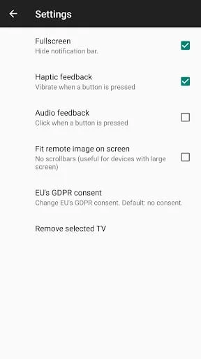 Smart TV Remote for Sony TV Screenshot 4