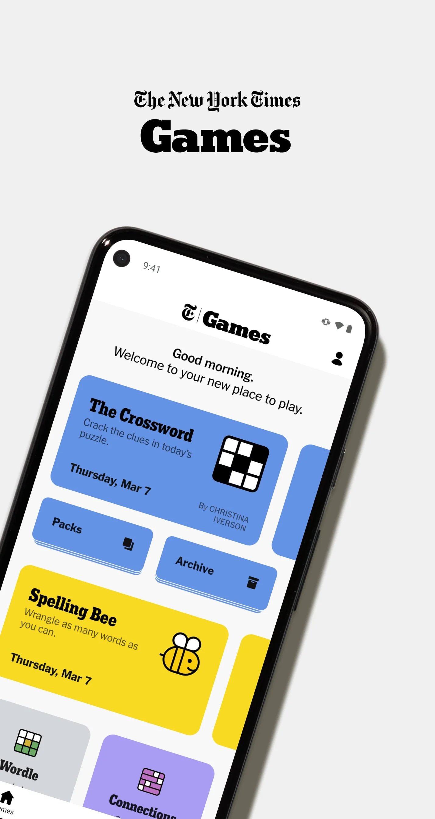 NYT Games: Word, Number, Logic Screenshot 1