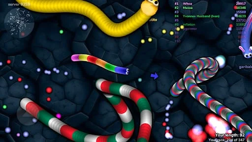 slither.io Screenshot 4