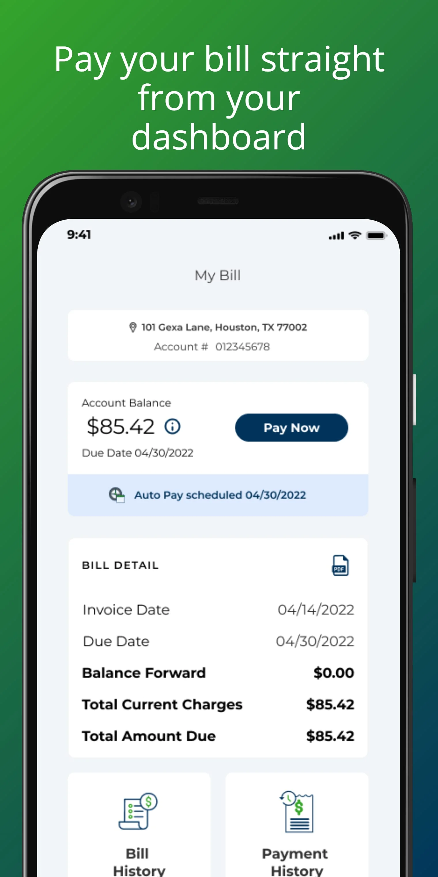 Gexa Energy Screenshot 3
