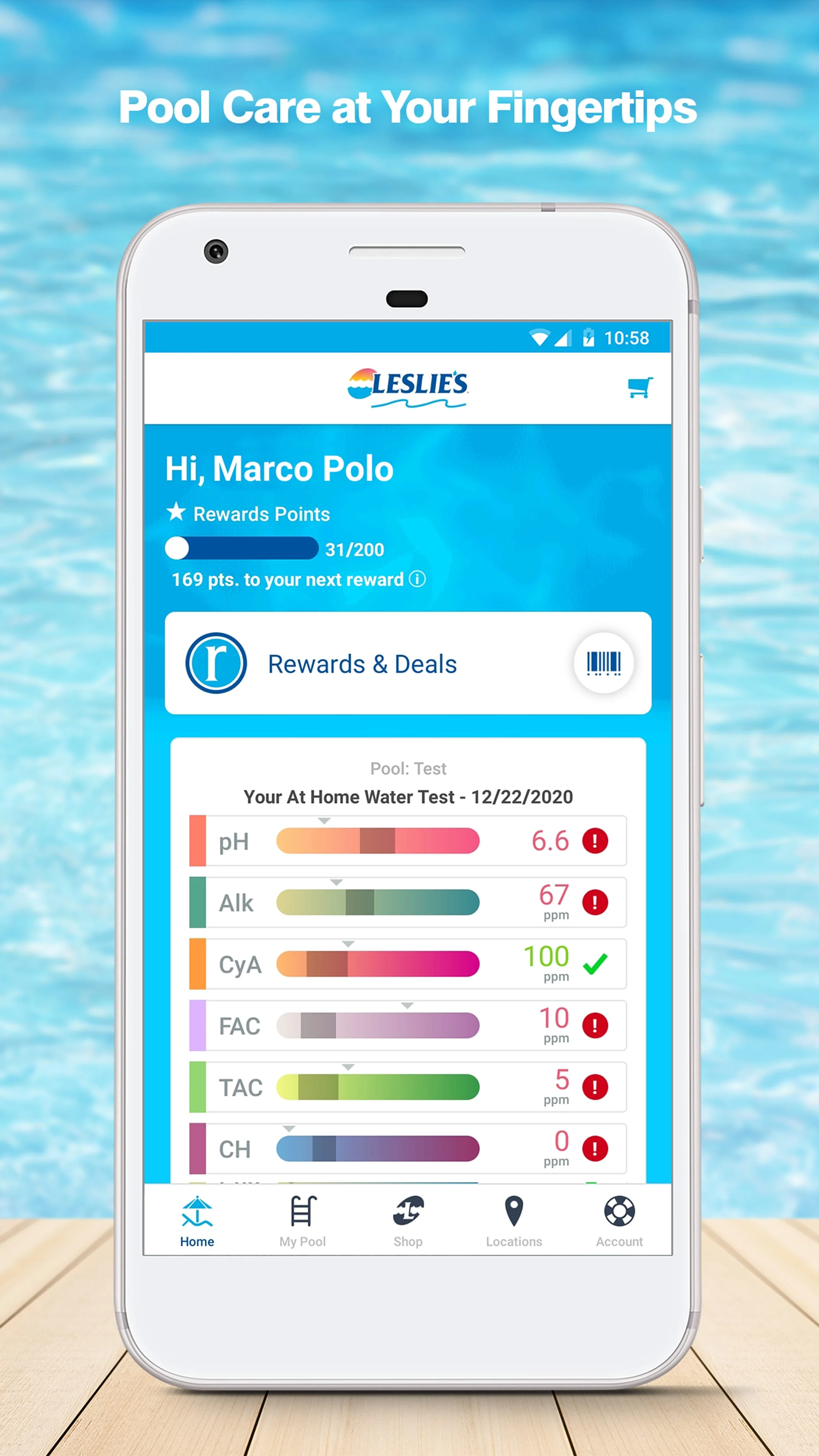 Leslie's - Pool Care Screenshot 1