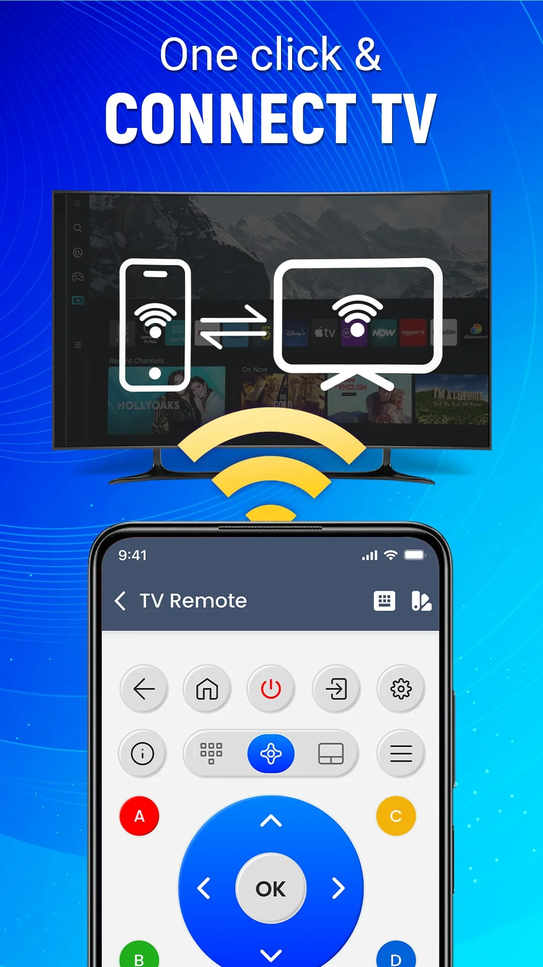 Univesal Tv Remote: Cast to TV Screenshot 4
