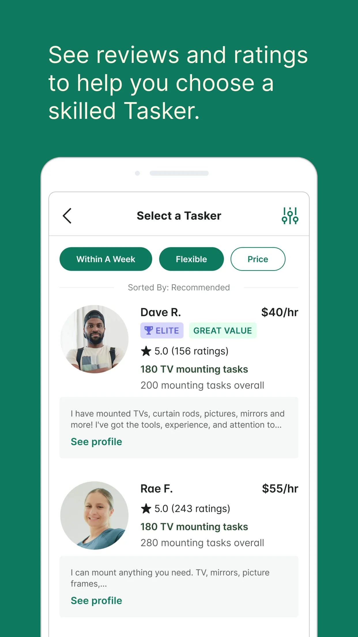 Taskrabbit - Handyman, Errands Screenshot 4