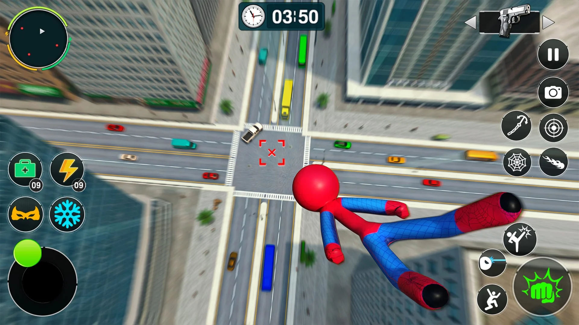 Spider Rope Fight Adventure Screenshot 1